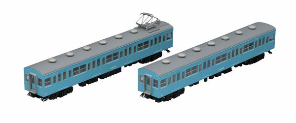 98400 国鉄 103系通勤電車(初期型非冷房車・スカイブルー)増結セット(2両)[TOMIX]《在庫切れ》のサムネイル