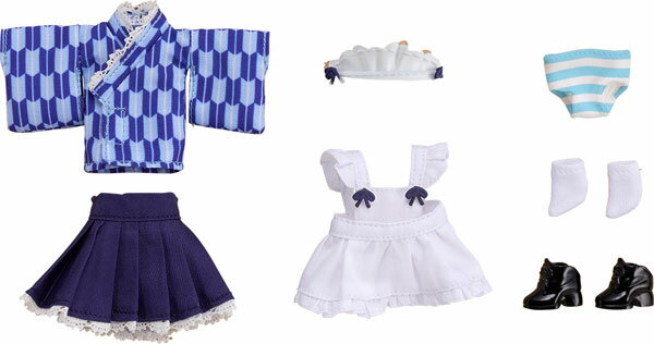 ねんどろいどどーる おようふくセット 和風メイド 雪色[グッドスマイルカンパニー]《在庫切れ》のサムネイル