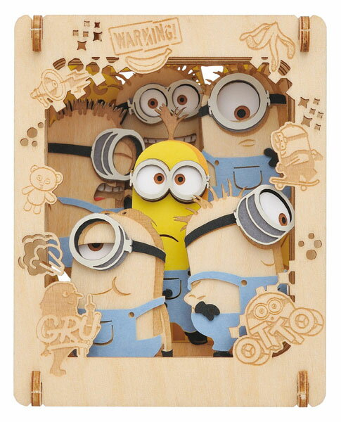ペーパーシアター -ウッドスタイル- ミニオンズ フィーバー PT-W11 ミニオン/大集合[エンスカイ]《在庫切れ》のサムネイル