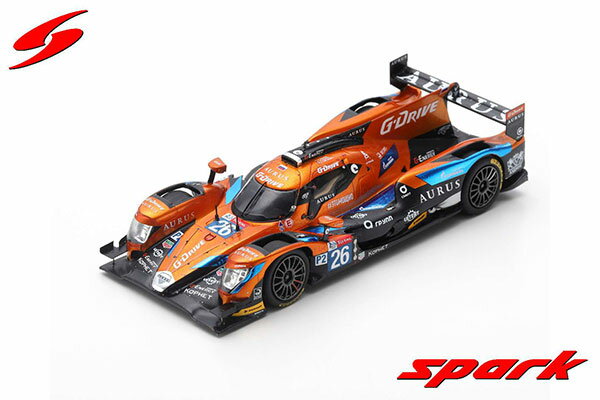 1/43 AURUS 01 No.26 G-Drive Racing 24H Le Mans 2019 R. Rusinov - J. van Uitert - J-E. Vergne[スパーク]《在庫切れ》