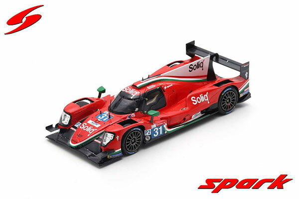 1/43 ORECA 07 - Gibson No.31 DragonSpeed 24H Le Mans 2019 R. Gonzalez - P. Maldonado - A. Davidson[スパーク]《在庫切れ》