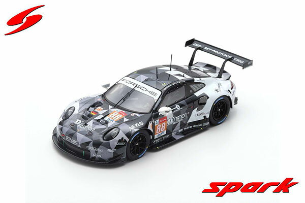 1/43 Porsche 911 RSR No.88 Dempsey-Proton Racing Pole Position LMGTE Am Class 24H Le Mans 2019[スパーク]《在庫切れ》