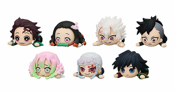 鬼滅の刃 寝そべりプチフィギュア Vol.1　7個入りBOX[セガ]《在庫切れ》のサムネイル