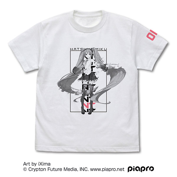 初音ミク NT Tシャツ/WHITE-XL（再販）[コスパ]《06月予約》