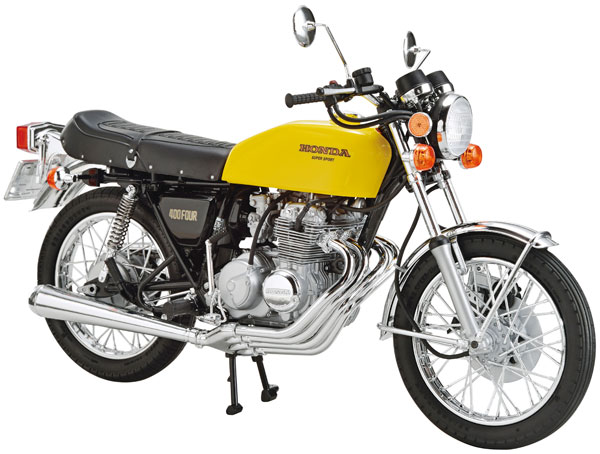 ザ・バイク No.28 1/12 ホンダ CB400 CB400FOUR-I・II ’76 プラモデル（再販）[アオシマ]《在庫切れ》