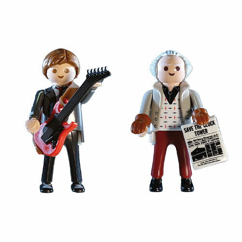 プレイモービル 70459『バック・トゥ・ザ・フューチャー』マーティ・マクフライ＆エメット・ブラウン博士[プレイモービル]《在庫切れ》のサムネイル