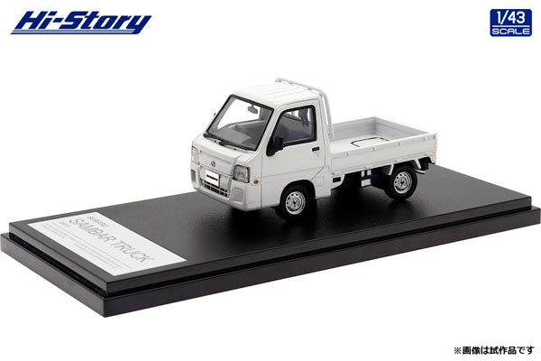 1/43 SUBARU SAMBAR TRUCK TC (2011) フロストホワイト[ハイストーリー]《在庫切れ》