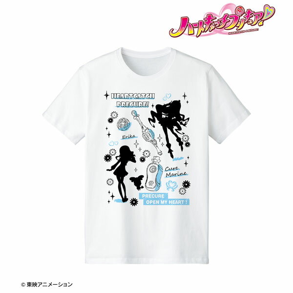 ハートキャッチプリキュア！ キュアマリン Ani-Sketch Tシャツ メンズ M[アルマビアンカ]《在庫切れ》のサムネイル