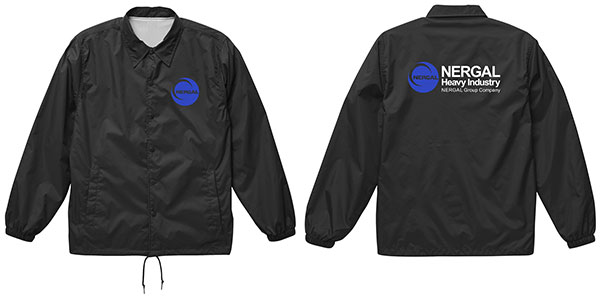 機動戦艦ナデシコ ネルガル重工 コーチジャケット/BLACK-XL（再販）[コスパ]《02月予約》