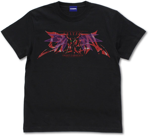 コードギアス 反逆のルルーシュ 紅蓮聖天八極式 Tシャツ/BLACK-S（再販）[コスパ]...