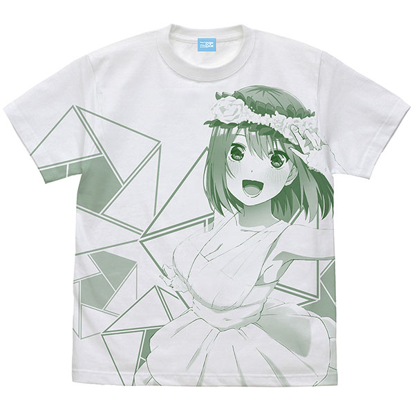 映画「五等分の花嫁」 中野四葉 オールプリントTシャツ ウェディングドレスVer./WHITE-M（再販）[コス..