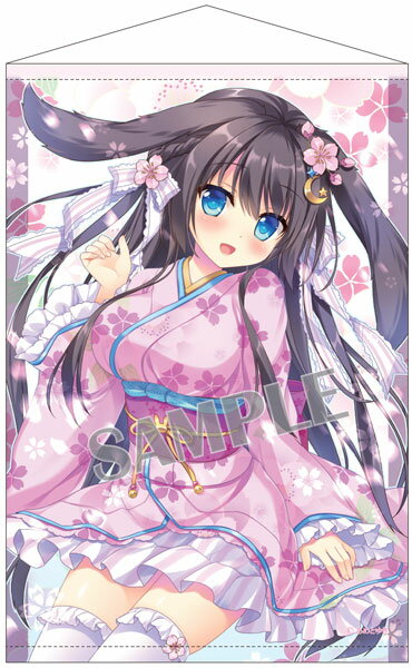 あめとゆき B2タペストリー 春うさぎ（再販）[ブレンドリーム]《12月予約》