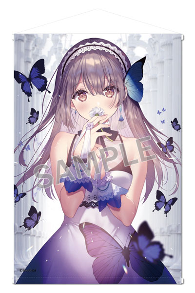 necomi B2タペストリー Blue butterfly Extra Edition（再販）[ブレンドリーム]《12月予約》