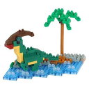 nanoblock(ナノブロック) NBC_367 水辺のパラサウロロフス[カワダ]《発売済・在庫品》