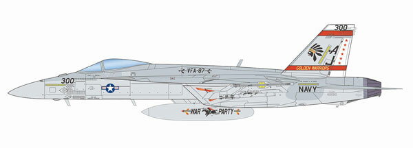 プラモデル・模型, 飛行機・ヘリコプター 1144 FA-18E VFA-87 