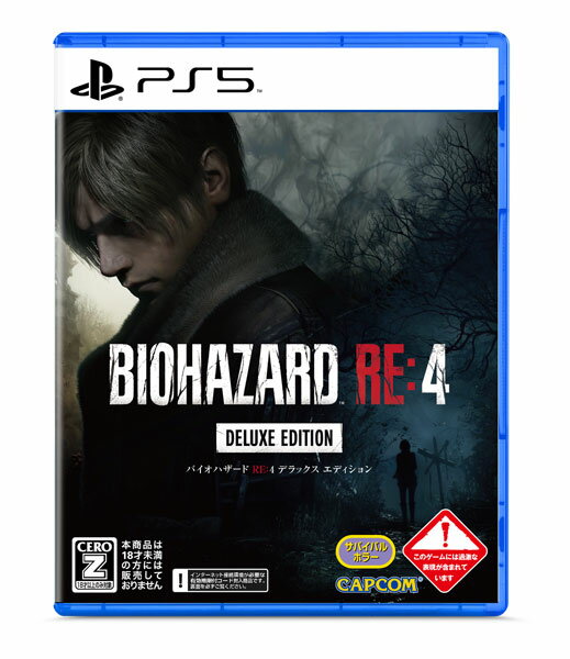 【特典】PS5 BIOHAZARD RE：4 DELUXE EDITION[カプコン]《在庫切れ》