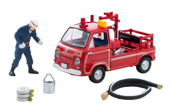 トミカリミテッドヴィンテージ LV-68c スバル サンバー ポンプ消防車 (フィギュア付)[トミーテック]《発売済・在庫品》のサムネイル