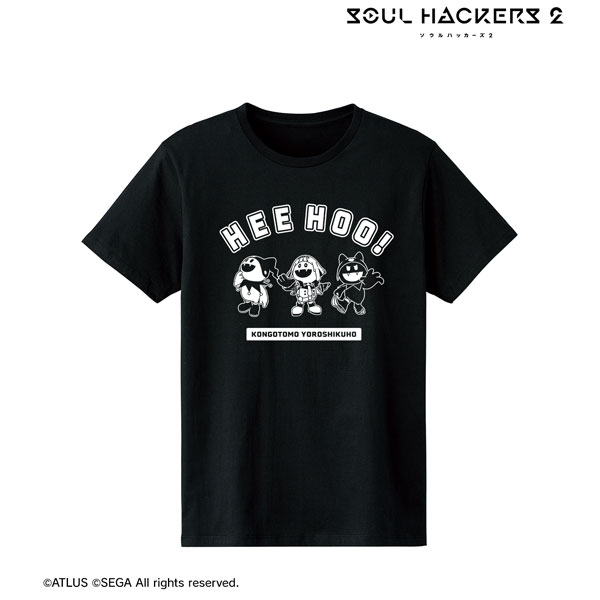 ソウルハッカーズ2 ジャックフロスト＆じゃあくフロスト＆Aiホー ヒーホー Tシャツ レディース S[アルマビアンカ]《在庫切れ》