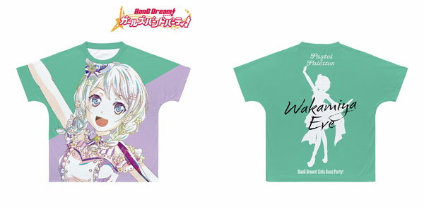 BanG Dream！ ガールズバンドパーティ！ 若宮イヴ Ani-Art 第4弾 フルグラフィックTシャツ ユニセックス XXXL[アルマビアンカ]《在庫切れ》