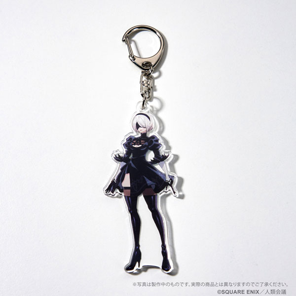 NieR：Automata Ver1.1a アクリルキーホルダー 2B(ヨルハ 二号 B型)[スクウェア・エニックス]《07月予約》