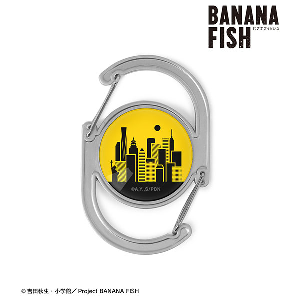 BANANA FISH アッシュ・リンクス ガラスカラビナ ver.A[アルマビアンカ]《在庫切れ》