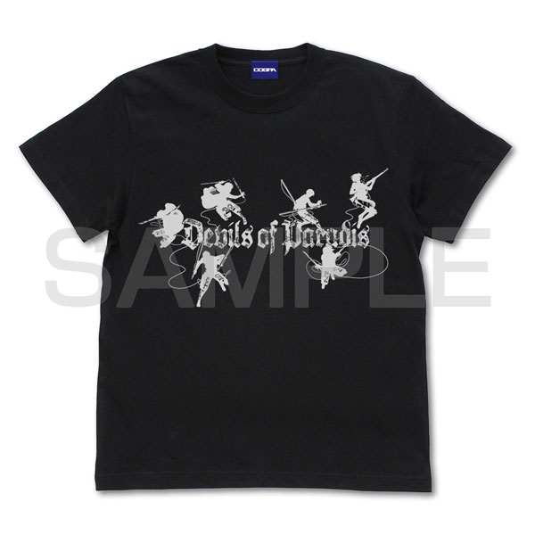 進撃の巨人 パラディ島の悪魔 Tシャツ/BLACK-L（再販）[コスパ]《06月予約》