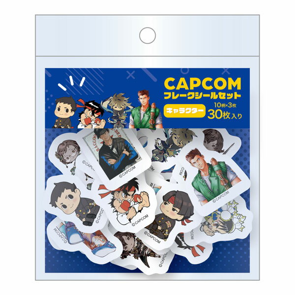 CAPCOM フレークシールセット キャラクター《発売済・在庫品》