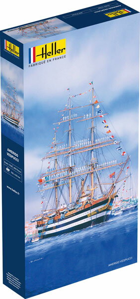 1/150 帆船 アメリゴ・ベスプッチ プラモデル[エレール]【同梱不可】《在庫切れ》のサムネイル