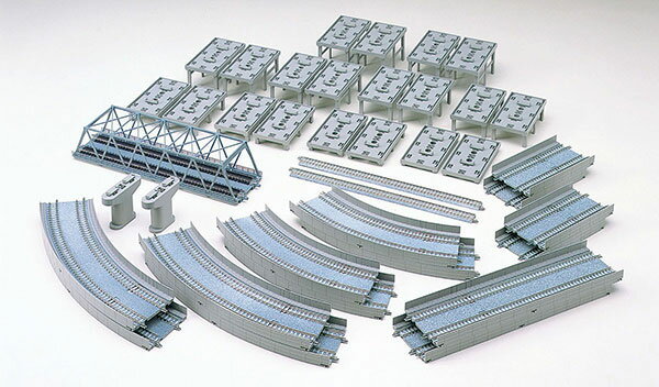 ［鉄道模型］トミックス (Nゲージ) 1822 高架橋付PCレール HS280-PC(F)(4本セット)