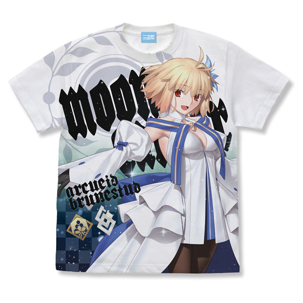 Fate/Grand Order ムーンキャンサー/アルクェイド・ブリュンスタッド フルグラフィックTシャツ/WHITE-L（再販）《07月予約》