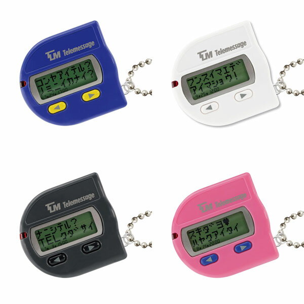 東京テレメッセージ監修 ポケベル ボールチェーンマスコット BOX版 12個入りBOX[ケンエレファント]《在庫切れ》のサムネイル