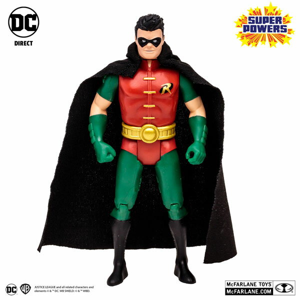 『DC』DCダイレクト「DCスーパーパワーズ」4インチ #19 ロビン(ティム・ドレイク/ヴァリアント)[コミック][マクファーレントイズ]《発売済・在庫品》