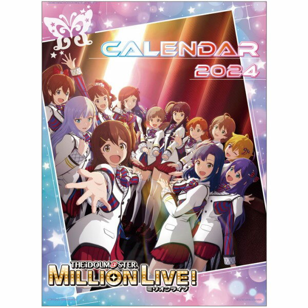 TVアニメ「アイドルマスター ミリオンライブ！」 CL-049 2024年壁掛けカレンダー[エンスカイ]《11月予約》のサムネイル