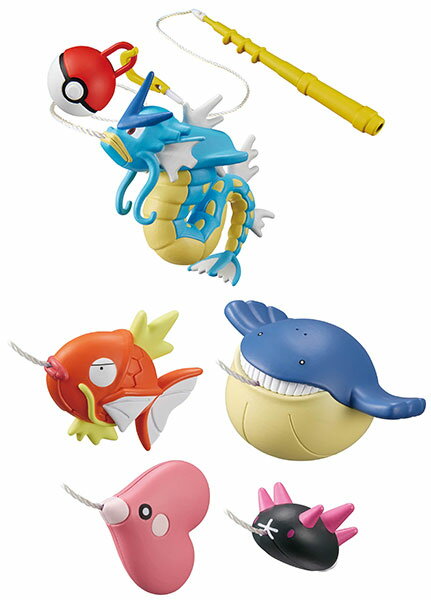 びっくらたまご ポケットモンスターお風呂でポケモンつり2　8個入りBOX (仮称)[バンダイ]《発売済・在庫品》のサムネイル