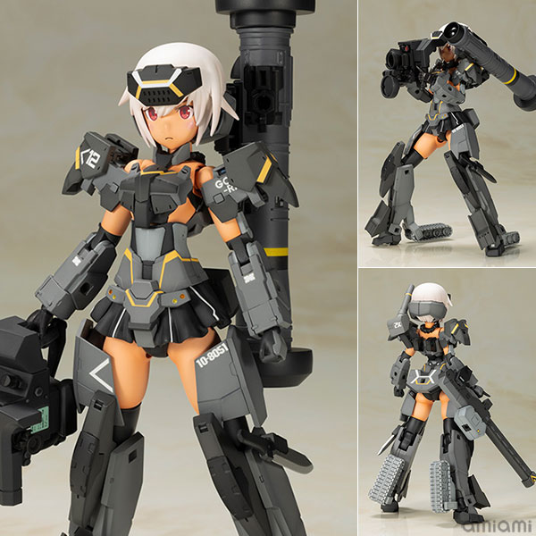 フレームアームズ ガール 轟雷改 黒 with FGM148タイプ 対戦車ミサイル プラモデル コトブキヤ 《05月予約》