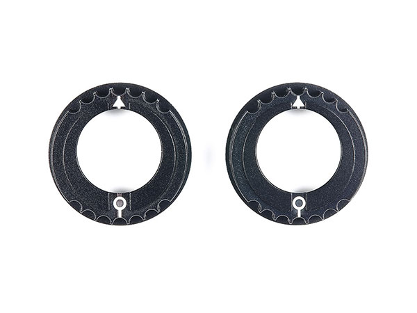 OP.2078 アルミデフホルダー(0.8mmオフセット 2個)[タミヤ]《在庫切れ》のサムネイル