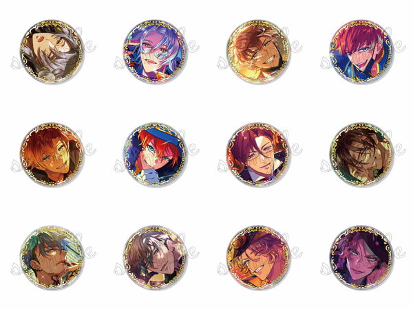 夢職人と忘れじの黒い妖精 トレーディング箔押し缶バッジ Vol.10　12個入りBOX[amie]《発売済・在庫品》