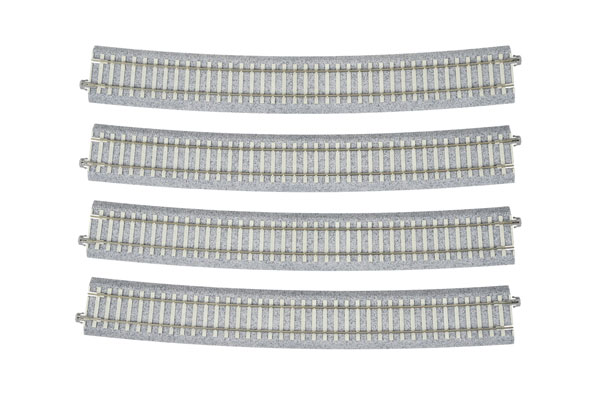 2-321 (HO)PC大径曲線線路R1546‐11.25°(4本入)[KATO]《発売済・在庫品》