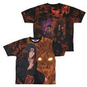 NARUTO-ナルト- 疾風伝 描き下ろし うちはイタチ 両面フルグラフィックTシャツ/XL（再販）[コスパ]《07月予約》