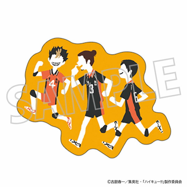 ハイキュー！！ ピンズ 西谷・東峰・縁下 ゆるパレット[ムービック]《在庫切れ》のサムネイル