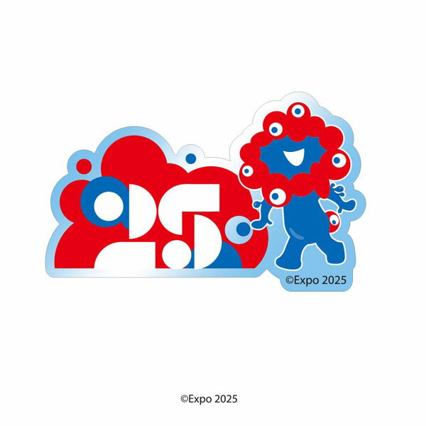 大阪・関西万博公式キャラクター ミャクミャク クリアダイカットステッカーミニ(2)[エンスカイ]《在庫切れ》のサムネイル