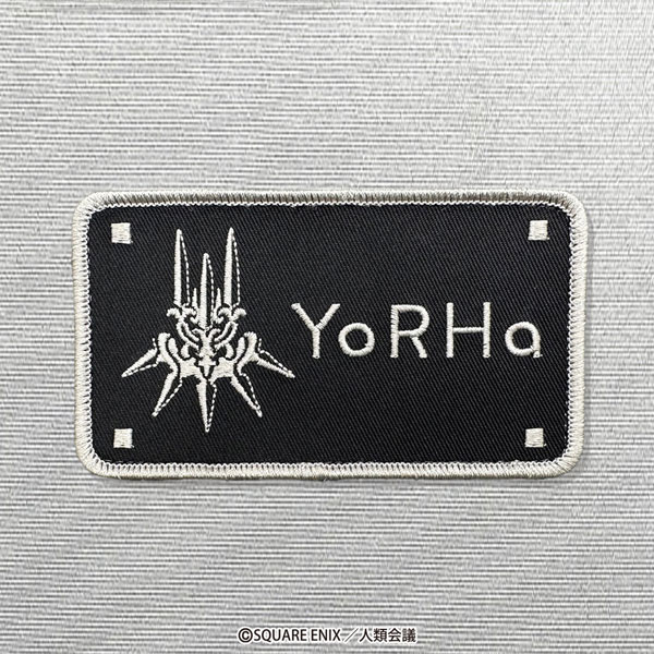 NieR：Automata Ver1.1a YoRHaワッペン横(着脱式) グルーヴガレージ 《発売済 在庫品》