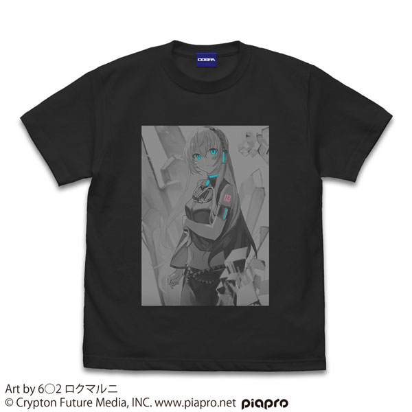 巡音ルカ Tシャツ 6○2 ロクマルニ Ve