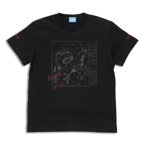 機動戦艦 ナデシコ The prince of darkness ブラックサレナ Tシャツ/BLACK-L（再販）[コスパ]《02月予..