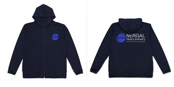 機動戦艦 ナデシコ The prince of darkness ネルガル重工 薄手ドライパーカー/NAVY-L（再販）[コスパ]..