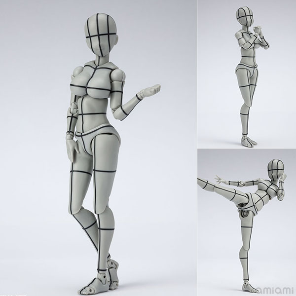 S.H.Figuarts ボディちゃん -矢吹健太朗- Edition ワイヤーフレーム (Gray Color Ver.)(再販版)（再販） BANDAI SPIRITS 《07月予約》