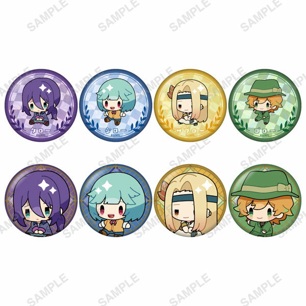 TVアニメ「月刊モー想科学」トレーディング缶バッジ おすわり ver. 8個入りセット[coly]《発売済・在庫品》