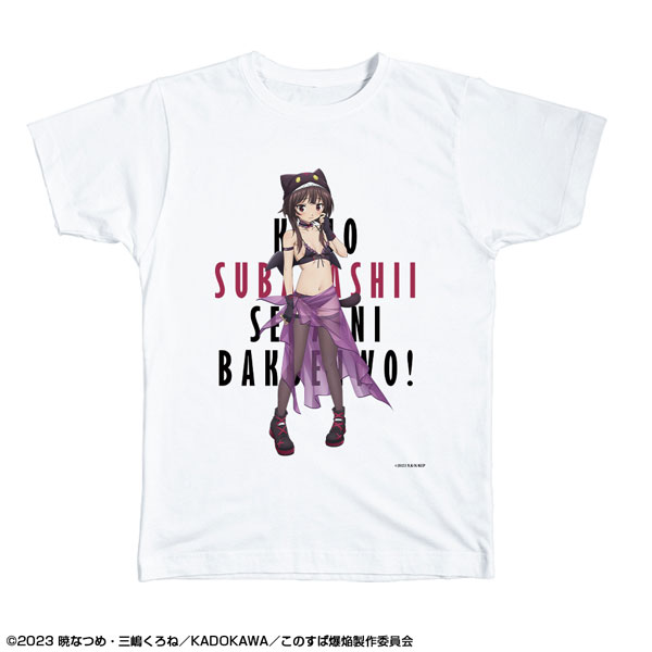 この素晴らしい世界に爆焔を！ Tシャツ XLサイズ 02(めぐみん/ちょむすけ風水着Ver.)[描き下ろし][ライセンスエージェント]《06月予約》