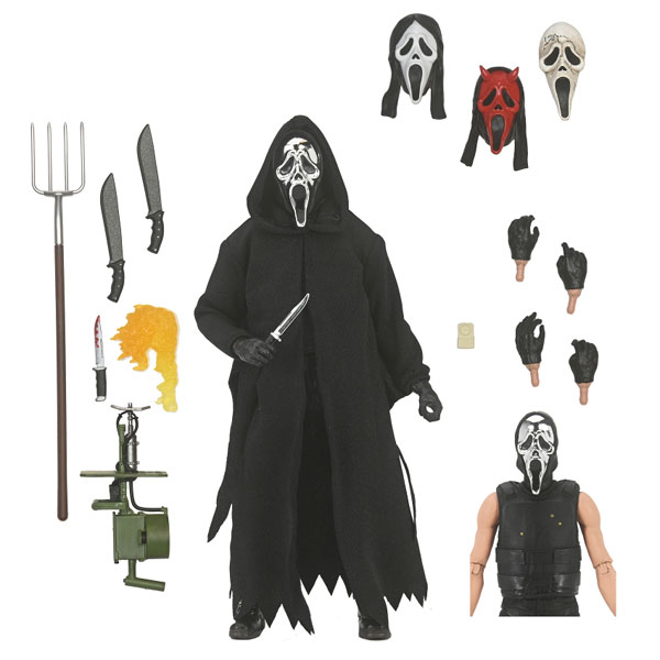 スクリーム/ ゴーストフェイス・インフェルノ アルティメット 7インチ アクションフィギュア[ネカ]《発売済・在庫品》