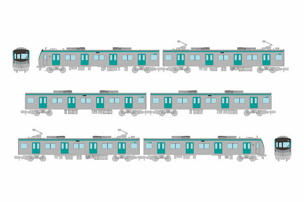 鉄道コレクション 京都市交通局烏丸線20系 6両セット[トミ